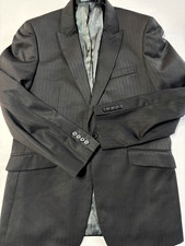Superb French Connection Mens Two Piece Suit Wool Blend  38R. W 32 L33  0261