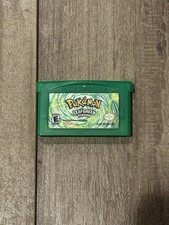 Pokemon LeafGreen Version GBA Nintendo Game Boy Advance - Rare 2004 Authentic