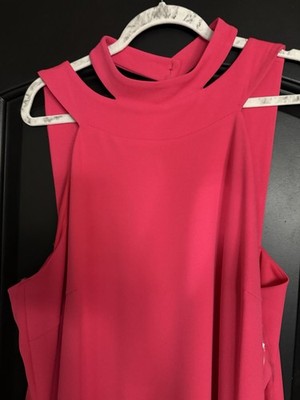 Women s hot pink dress by BEBE size 2X