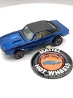 Vintage 1967 Hot Wheels Redline Series Custom Camaro White Interior With Button