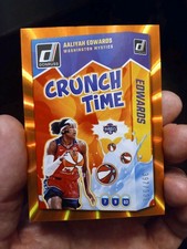 2025 Donruss WNBA - Aaliyah Edwards #4 Crunch Time Orange Laser /399