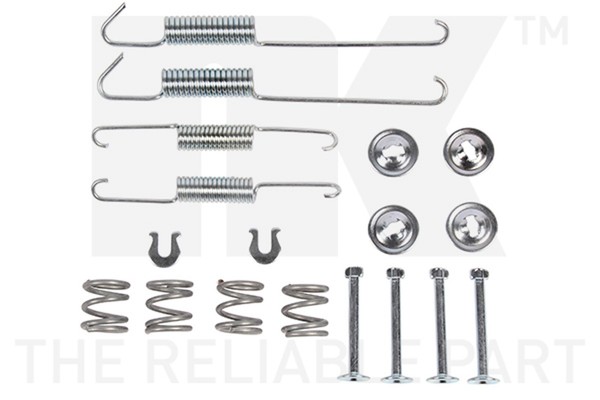 ZubehöRsatz Bremsbacken NK 7945969 FüR Toyota IQ Renault ZOE KGJ10_ KGJ10R LF-image