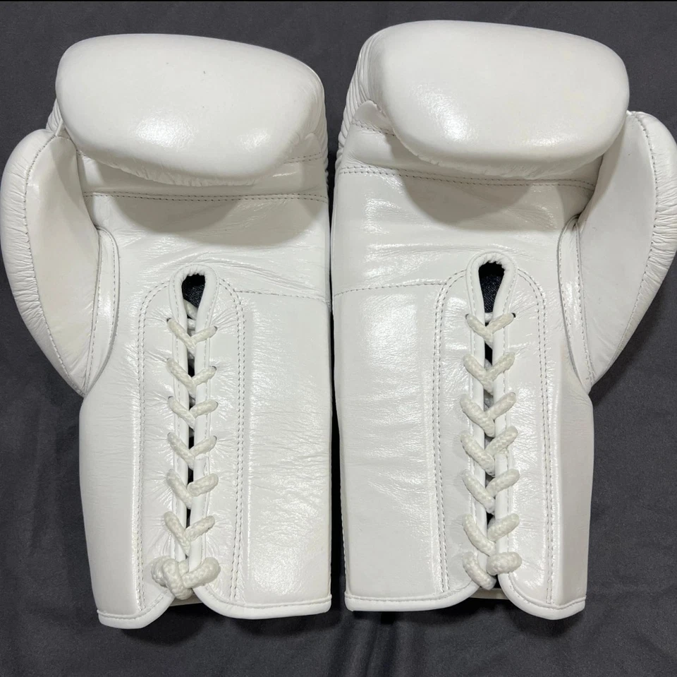 Winning Boxing Set of FG2900 Gloves guard - White Boxe MMA Genuine Leather  Foto 3 de 4