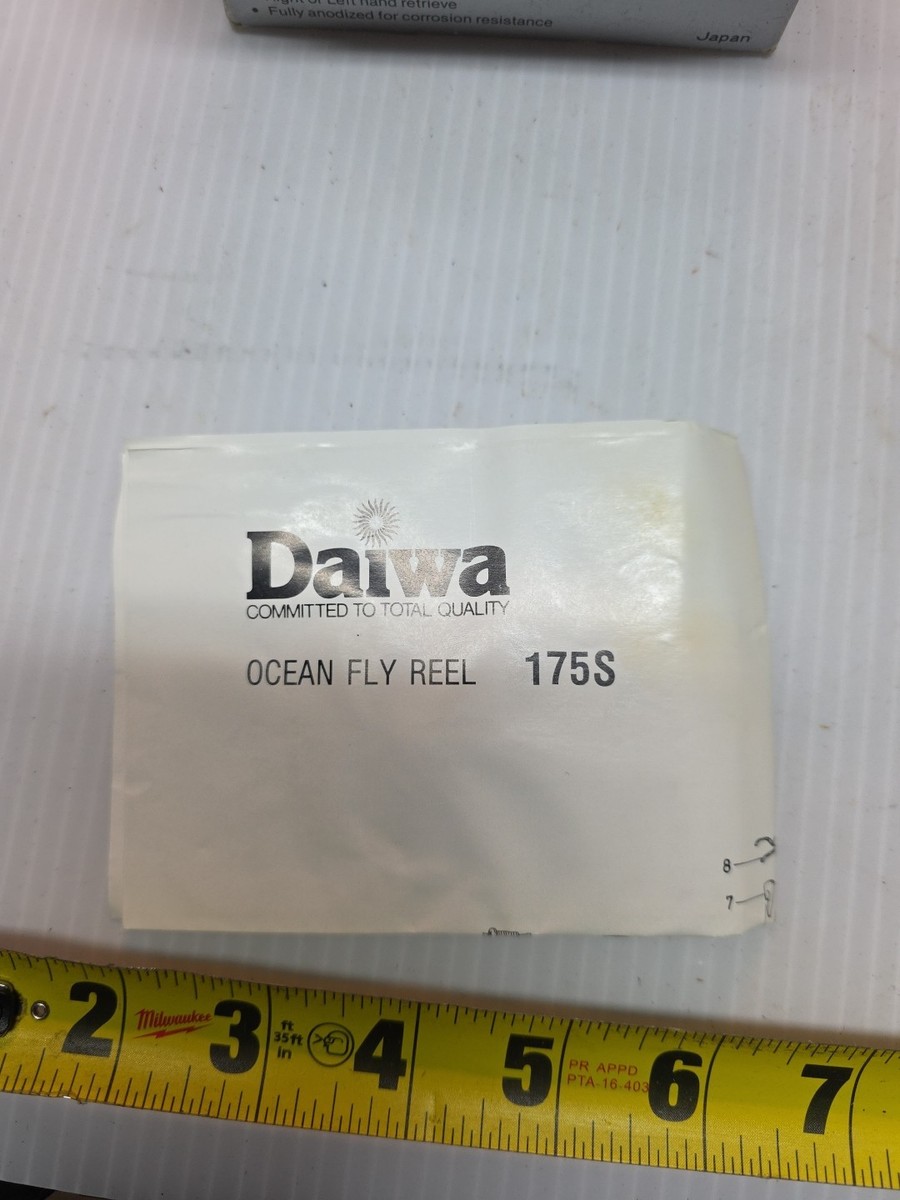 Vintage Daiwa 175S Saltwater Fly Reel 4.5” | eBay