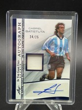 2025 Leaf ITG Used Sports 24/25 Gabriel Batistuta #IGA-GB1 Auto