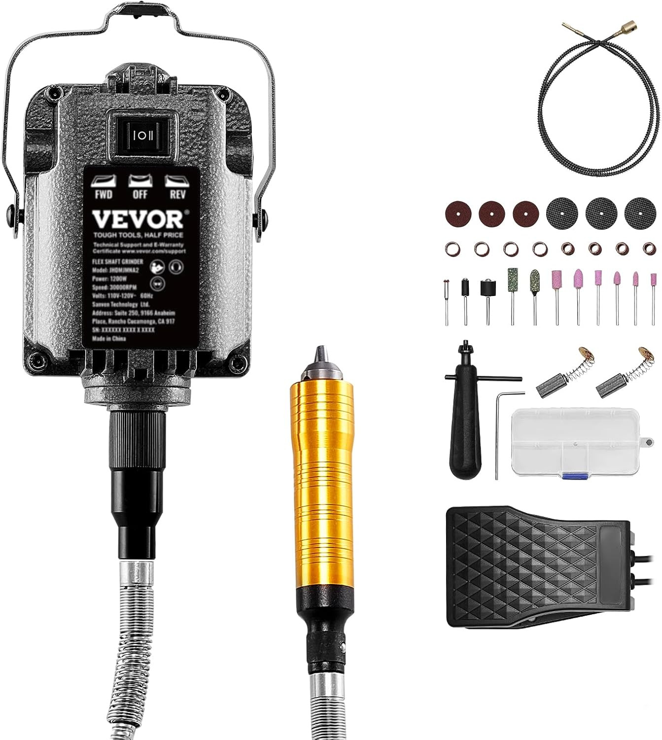Smerigliatrice Albero Flessibile 1200W 30000 Giri - Offerta Professionale