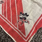 Vintage Antique Walt Disney Mickey Minnie Mouse Cleaning Handkerchief 1930s — photo 3