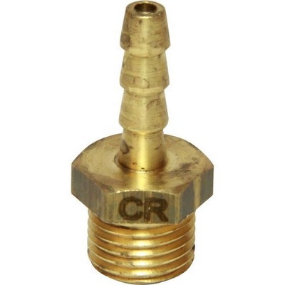 Maestrini DZR Straight Hose Tail (1/4'' BSP Male to 6mm Hose)