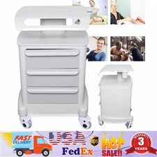 Mobile Beauty Spa Salon Medical Trolley Cart with Drawers Portable Tool Cart New