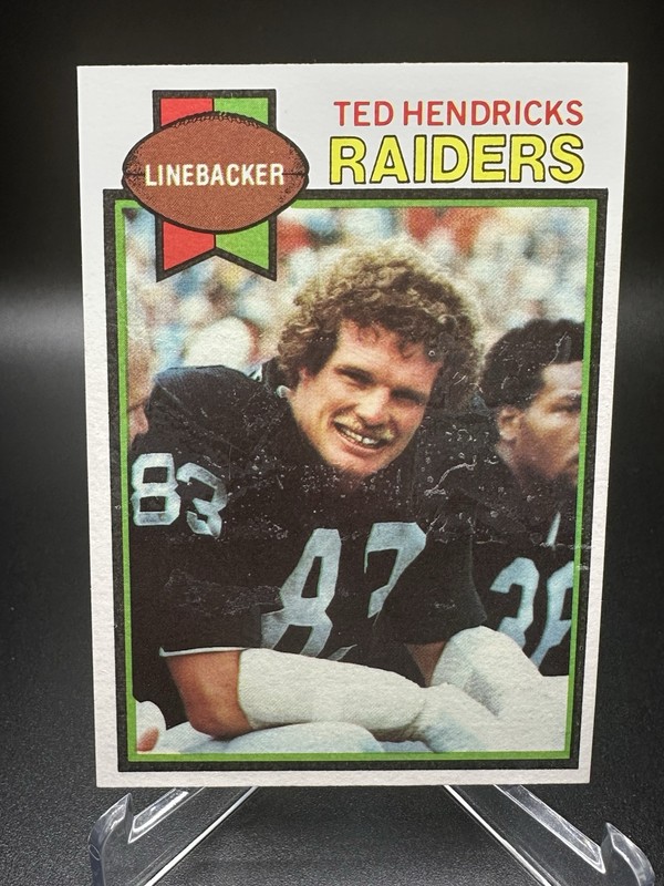 1979 Topps #345 Ted Hendricks Oakland Raiders