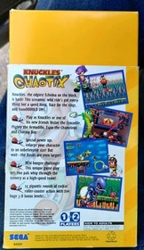 Knuckles' Chaotix (Sega Genesis 32X, 1995) & Star Wars Arcade untested 
