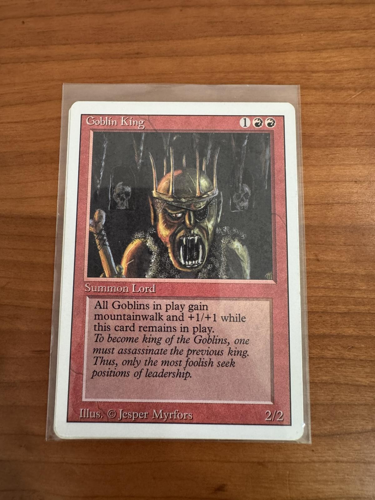 GOBLIN KING 2 R ANTHOLOGIES MAGIC: THE GATHERING NM