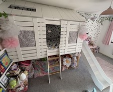 Noa and Nani Christopher Treehouse Midsleeper Bed with slide