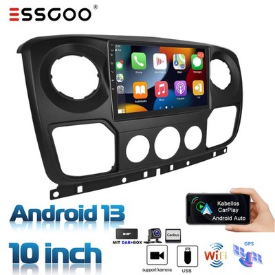 Android13 Autoradio GPS NAVI Für Opel Movano 2 Renault Master 3 Nissan NV400 AKM
