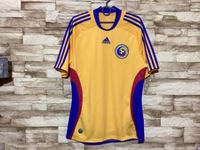 ROMANIA 2008 2009 Home Football Shirt Soccer Jersey Adidas Sz M