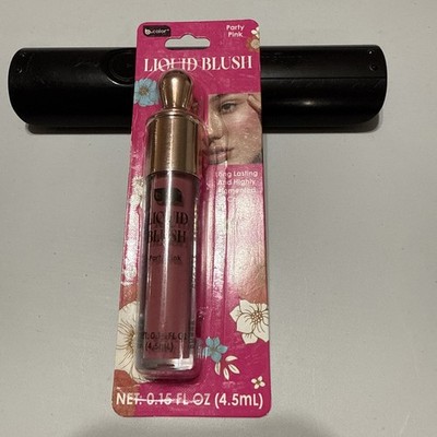 B-Color Liquid Blush Long Lasting Highly Pigmented - Party Pink - 0.15 fl oz