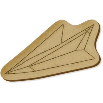 6 x ''Papierhobel'' MDF Basteln Verzierungen (EB00029460)