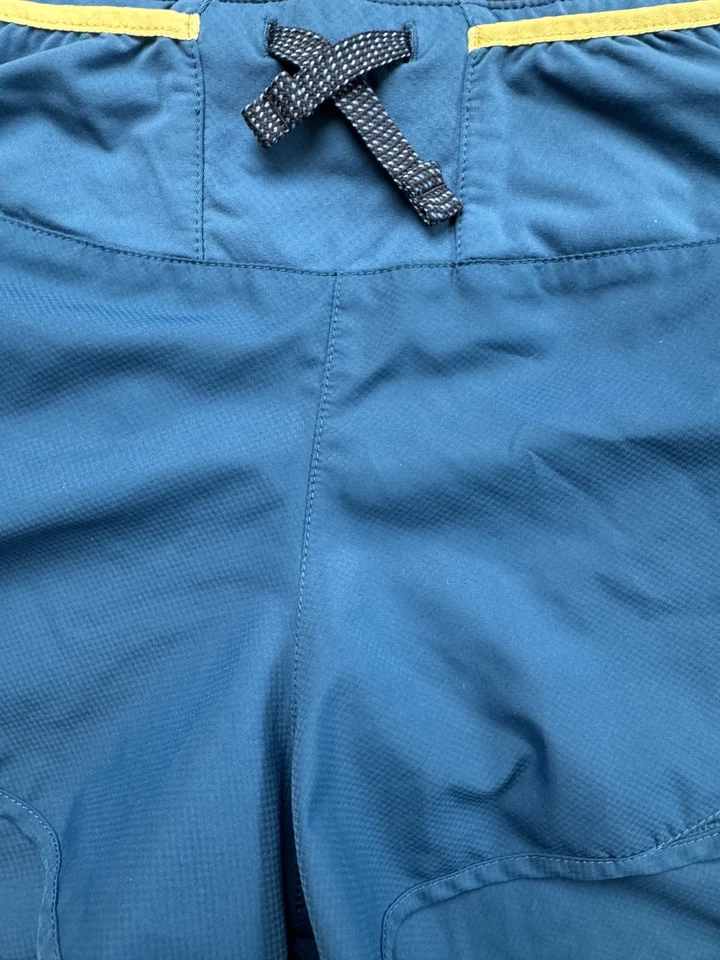 Pantalones Cortos de Correr Patagonia Strider Pro para Mujer XS Azul Malla Forrados Ligeros Trail Foto 3 de 4