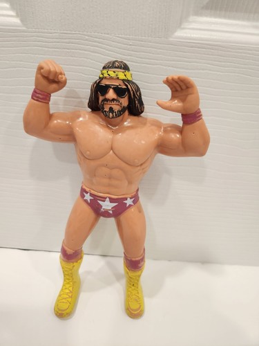 Vintage LJN WWF Wrestling Superstars Macho Man Ran...