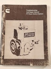 Cummins Engine PT PACER Troubleshooting & Repair Manual Fault Codes 1989