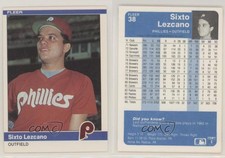 1984 Fleer Sixto Lezcano #38
