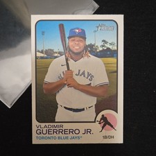 2022 Topps Heritage Vladimir Guerrero Jr. #269 Player Icon Color Swap Toronto B…