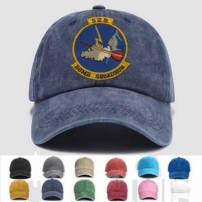 Customized Embroidered USAF 525th Bombardment Squadron, Trucker Hat, Gift Idea