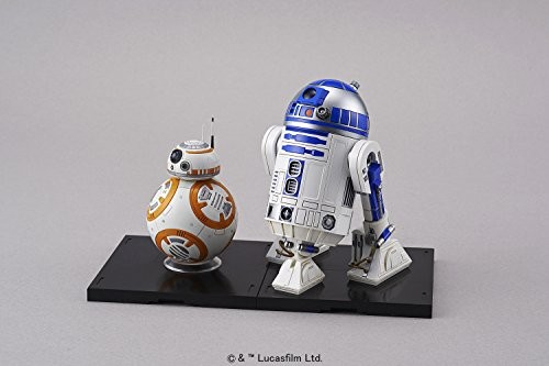 Star Wars BB-8 & R2-D2 Plastikmodell im Maßstab 1:12 - Bild 2 von 6