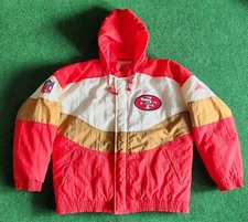 Vintage 90’s San Francisco 49ers Apex One NFL Jacket Size LARGE