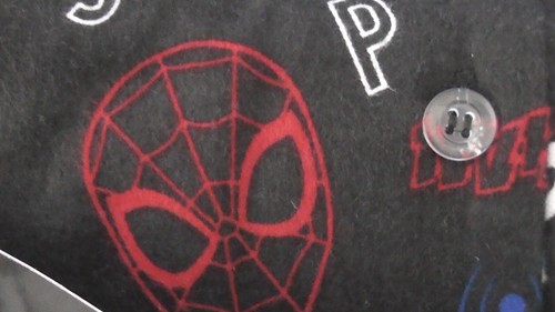 Boys winter flannelette cotton Marvel Spiderman Pyjamas Size 3 - Picture 4 of 4