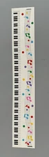 NEW!! Vintage 1997 Mrs Grossman’s MUSIC NOTES PIANO Design Lines Stickers