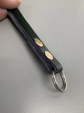 Handmade Genuine Leather Wrist Strap (Black) Camera - US Seller