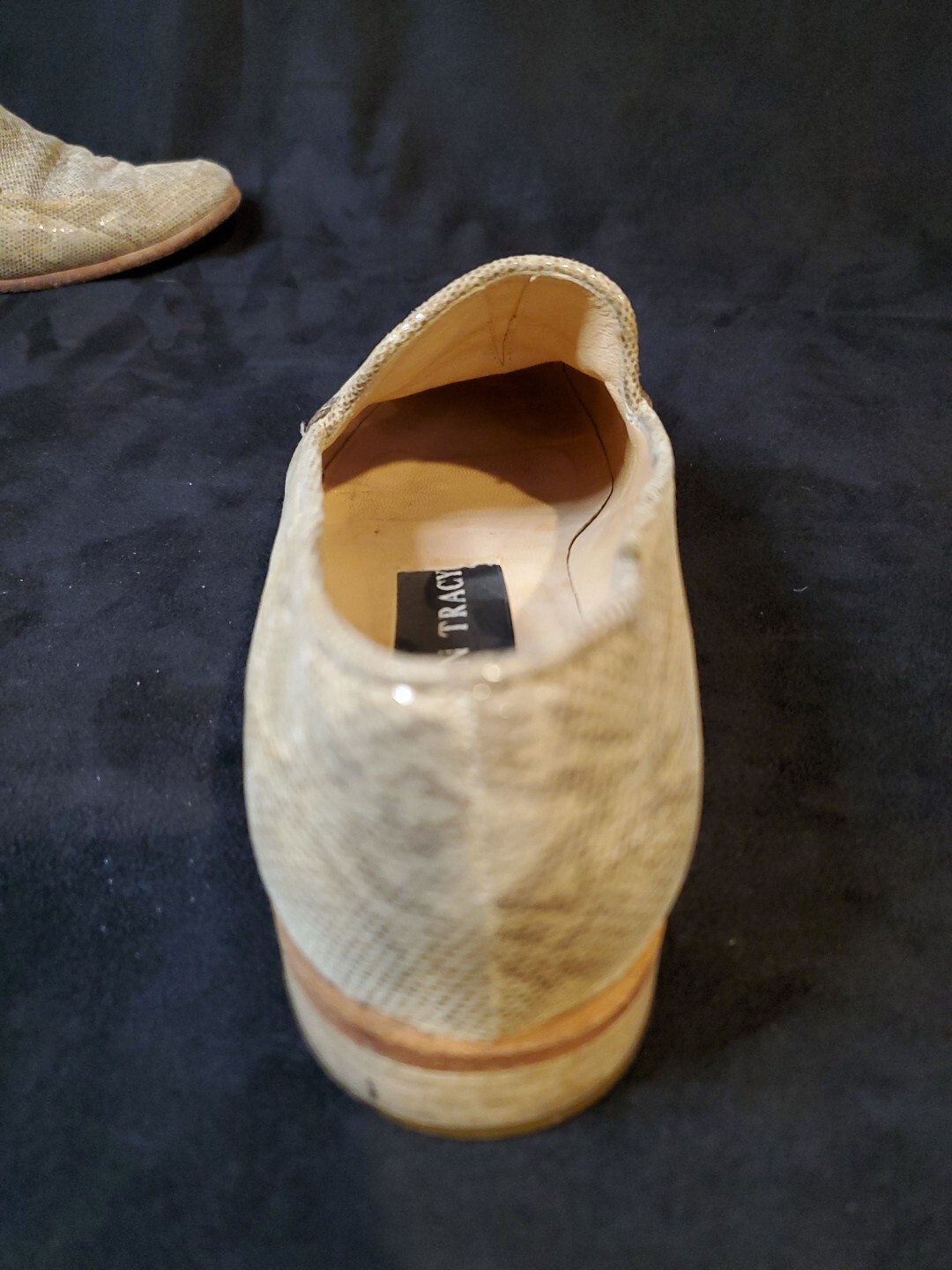 ELLEN TRACY Womens Size 6B Python Snake Faux Leat… - image 17