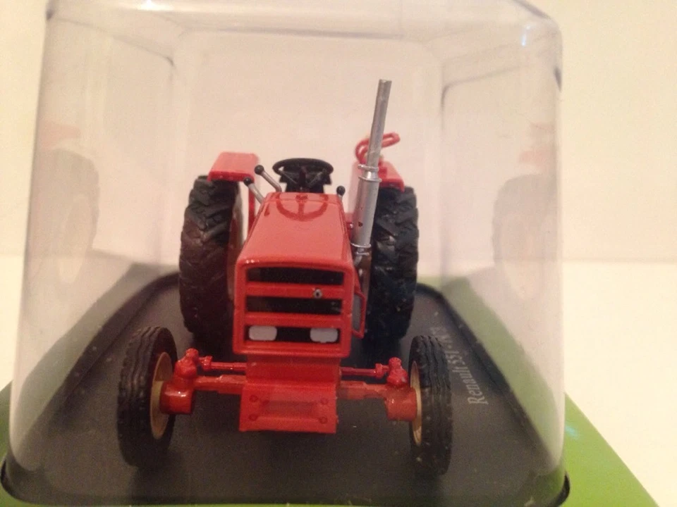 RENAULT 551 TRACTOR 1973 U/H HACHETTE ORANGE/RED TR42 1:43 SCALE NEW - Image 4 of 4