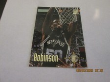 DAVID ROBINSON SPURS 1993-94 TOPPS STADIUM CLUB HIGH COURT CARD #172