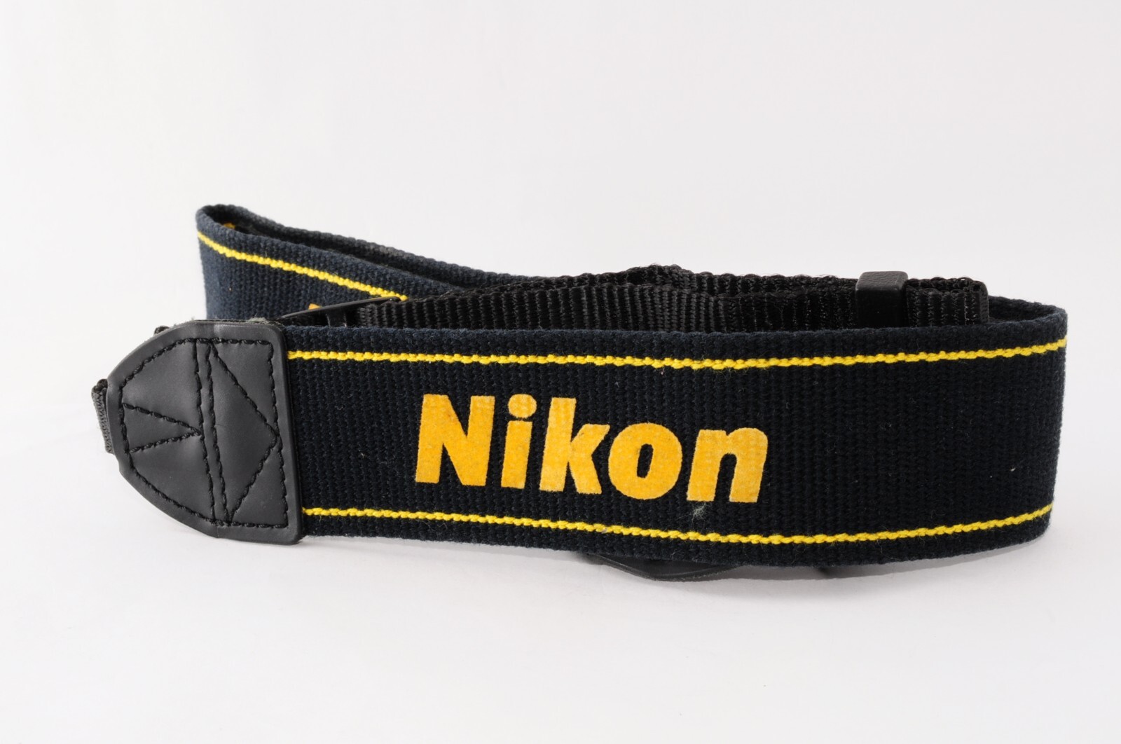 Near MINT Nikon Camera NECK STRAP yellow Black From Japan
