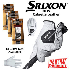 Image of SRIXON GOLF GLOVES MENS CABRETTA LEATHER GOLF GLOVE NEW 2022 ALL SIZES