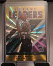 2019-20 Panini Donruss League Leaders Holo Yellow Laser /25 James Harden 