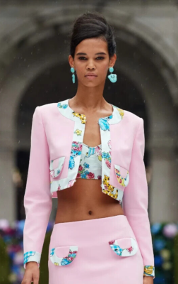 スカート MOSCHINO COUTURE Woman Skirt Multicolor 01065433 2115 Moschino Couture 2 PIECE SKIRT SET CALICO ANIMAL FANTASY
