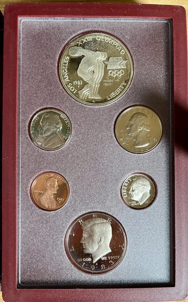 1983-S-1997-S 14 US Mint Prestige Proof Sets Complete Run 1996-S 10.8 ozt Silver - Image 3 of 4