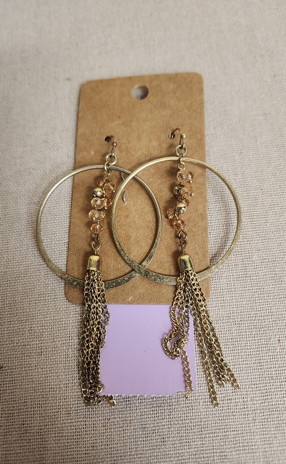 Stylish 14K Gold Hoop Earrings for Women-image