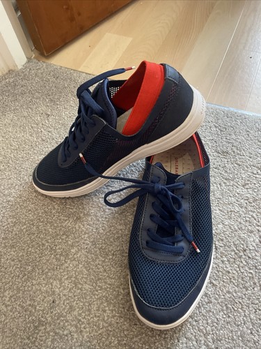 Orlebar Marrón Larson Zapatillas con Cordones Reino Unido Talla 7 - Imagen 3 de 12
