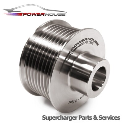Jaguar Super V8 4.2 Kompressor obere Riemenscheibe 10% 2.5lb Upgrade Edelstahl 2003