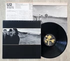 U2 The Joshua Tree LP 1987 Original Japan Island R28D-2066 w/ Insert