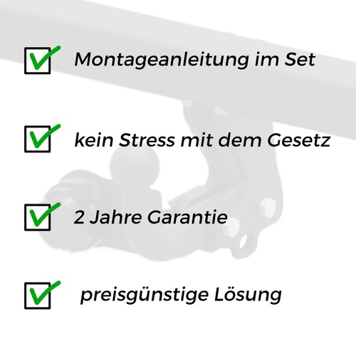 Anhängerkupplung starr+ES 13p spez für Kia ProCeed GT CD 5-Tür ab 19 mit Vorb. - Afbeelding 6 van 11
