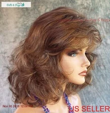 JESSICA CLASSIC CAP WIG JON RENAU COLOR 10RH16 HIGHLIGHTED BROWN - 1