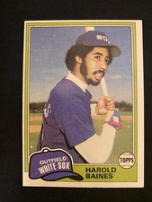 1981 Topps - #347 Harold Baines (RC)