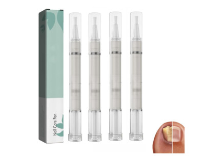 Nail Care Pen, 4 Stück, Nagelpilz Stift Behandlung, Intensiv Mit Aloe, Teebaumöl