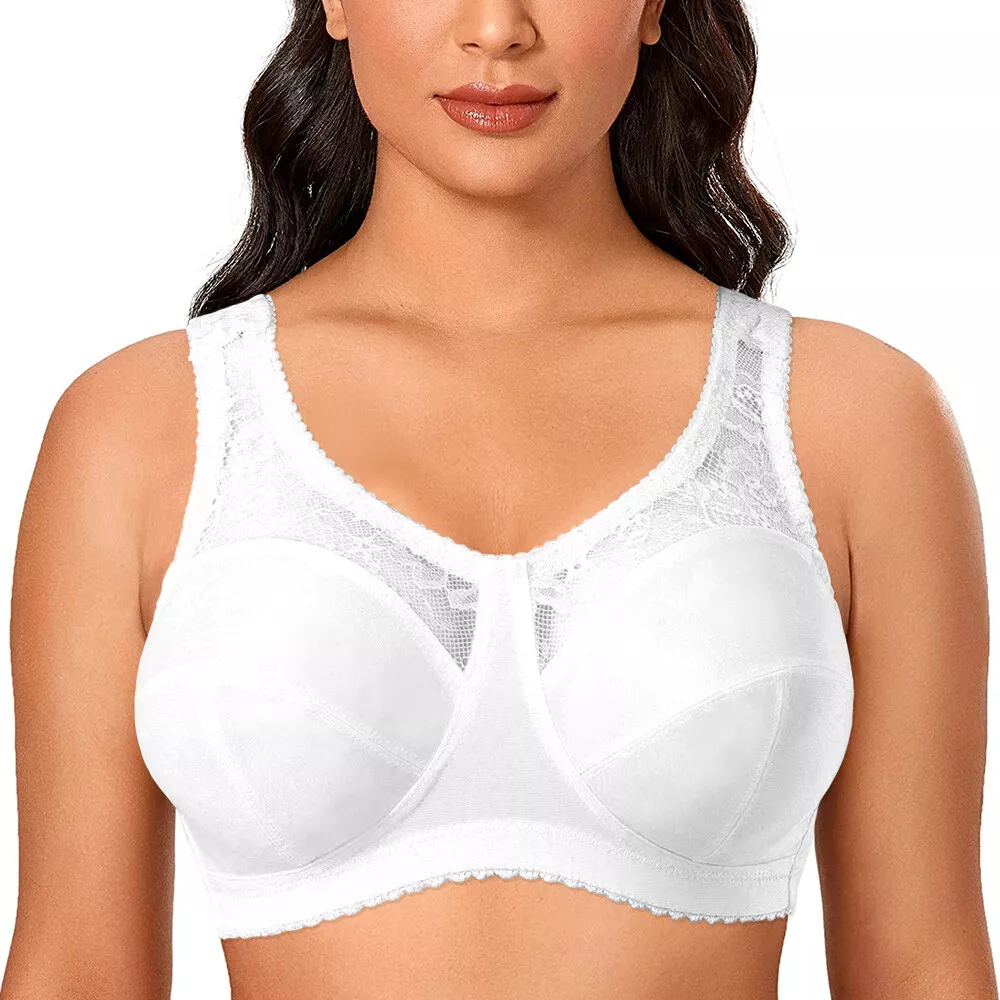 Triumph Poesie Firm Support Wire-Free Bra - Nude - Curvy Bras