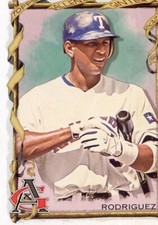 2023 Topps Allen & Ginter Base Short Prints SP #393 Alex Rodriguez - Texas Range